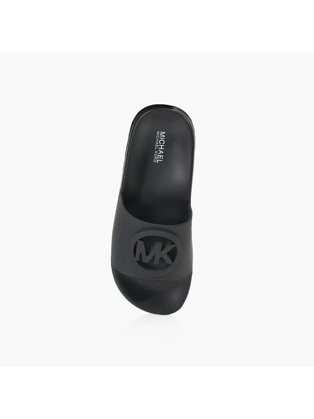 Michael Kors Black MK Slide Sandals